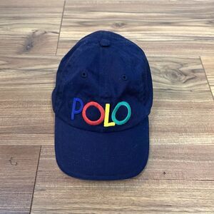 Polo Ralph Lauren Toddler Hat 2T-4T Multicolor Logo Adjustable Cap